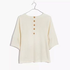 Madewell Cream Top